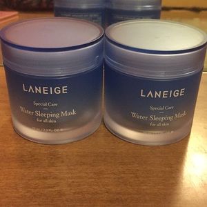 Two Laneige Water Sleeping Mask for all skin types
